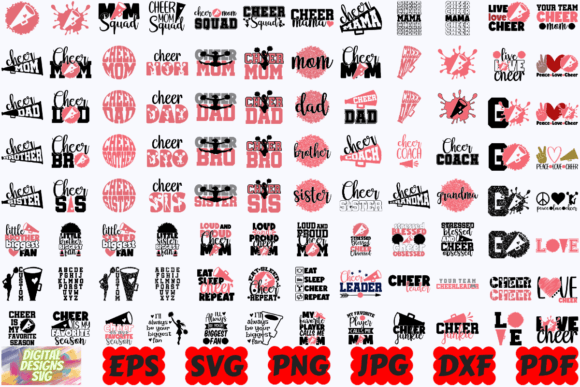 Cheer SVG Cheer Mom SVG Cheer Design