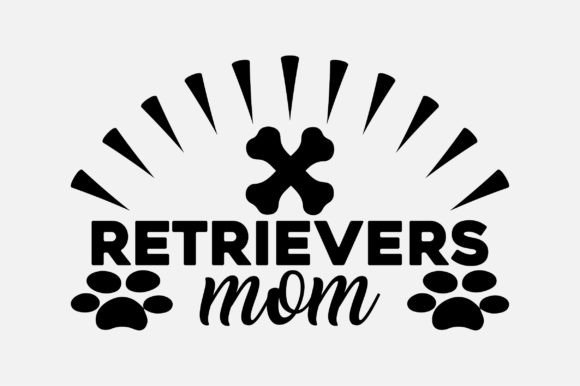 Retrievers Mom SVG Sublimation